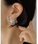 【ear PAPILLONNER】ワイヤーフラワーピアス