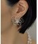 【ear PAPILLONNER】ワイヤーフラワーピアス