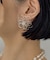 【ear PAPILLONNER】ワイヤーフラワーピアス