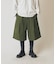【Lui's】ミリタリーワイドショートパンツ