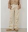 【Kastane】【WHIMSIC】コットンツイルニータックパンツ