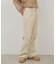 【Kastane】【WHIMSIC】コットンツイルニータックパンツ