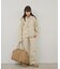 【Kastane】【WHIMSIC】コットンツイルニータックパンツ