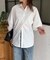 袖切替ボリュームシャツ