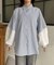 袖切替ボリュームシャツ