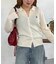 【U.S. POLO ASSN.】シアーリブカーディガン