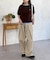 【U.S. POLO ASSN.】フェイクレイヤードスウェットライクプルオーバー
