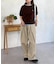 【U.S. POLO ASSN.】フェイクレイヤードスウェットライクプルオーバー