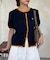【U.S. POLO ASSN.】フェイクレイヤードスウェットライクカーディガン
