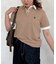 【U.S. POLO ASSN.】フェイクレイヤード鹿の子ポロ
