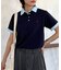 【U.S. POLO ASSN.】フェイクレイヤード鹿の子ポロ