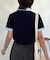 【U.S. POLO ASSN.】フェイクレイヤード鹿の子ポロ