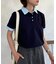【U.S. POLO ASSN.】フェイクレイヤード鹿の子ポロ