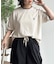【U.S. POLO ASSN.】配色リブ鹿の子T