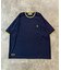 【U.S. POLO ASSN.】配色リブ鹿の子T