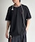 【U.S. POLO ASSN.】配色リブ鹿の子T