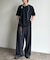 【U.S. POLO ASSN.】配色リブ鹿の子T