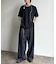 【U.S. POLO ASSN.】配色リブ鹿の子T