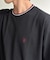 【U.S. POLO ASSN.】配色リブ鹿の子T