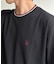 【U.S. POLO ASSN.】配色リブ鹿の子T