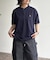 【U.S. POLO ASSN.】配色リブ鹿の子ヘンリー