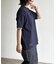 【U.S. POLO ASSN.】配色リブ鹿の子ヘンリー