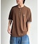 【U.S. POLO ASSN.】配色リブ鹿の子ヘンリー
