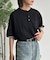 【U.S. POLO ASSN.】配色リブ鹿の子ヘンリー