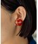 【ear PAPILLONNER】天然石ハートイヤリング