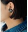 【ear PAPILLONNER】天然石ハートイヤリング