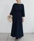【Loungedress】シャーリングワンピース