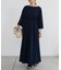 【Loungedress】シャーリングワンピース