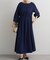 【Loungedress】シャーリングワンピース