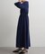 【Loungedress】シャーリングワンピース