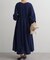 【Loungedress】シャーリングワンピース
