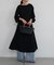 【Loungedress】シャーリングワンピース