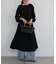 【Loungedress】シャーリングワンピース