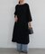 【Loungedress】シャーリングワンピース