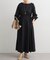 【Loungedress】シャーリングワンピース