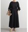 【Loungedress】シャーリングワンピース