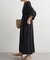 【Loungedress】シャーリングワンピース