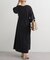 【Loungedress】シャーリングワンピース