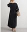 【Loungedress】シャーリングワンピース