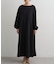 【Loungedress】シャーリングワンピース