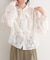 【Kastane】B レースボウタイブラウス