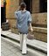 【DouDou】ピグメント加工裏毛フレアパンツ