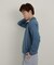 【Kastane】ファインニットシャツ
