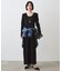 【Loungedress】パワショルカットワンピース
