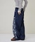 【WHO'S WHO gallery】ペイズリーダブルニーデニム