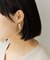 【ear PAPILLONNER】ポンポンフラワーピアス